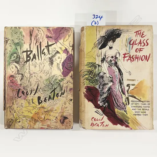 TWO CECIL BEATON 'THE GLASS OF FASHION' & 'BALLET'